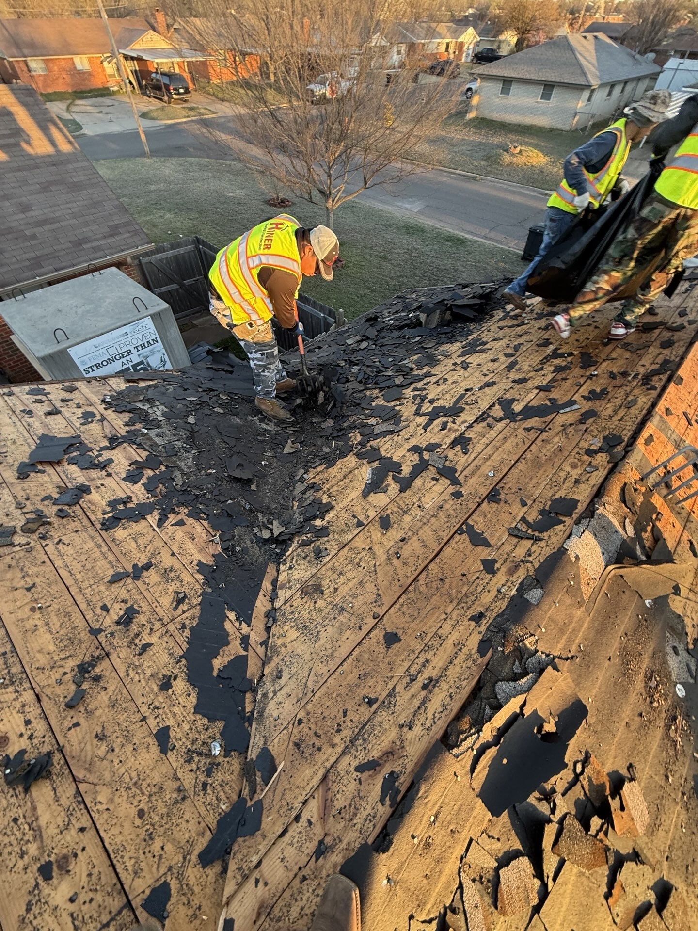 hail damage roof inspection OKC